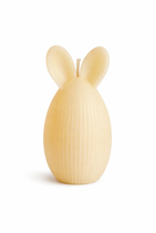 Osterei mit Ohren gerillt | beige