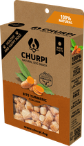 Churpi Bits mit Kurkuma