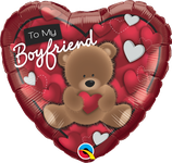 Folienherz "To my Boyfriend/Girlfriend" / 45 cm