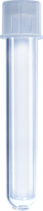 Tubo de Cultivo de 5 ml 75x12 mm, Estéril de Poliestireno Transparente, Tapón de LD-PE, 25 unidades/bolsa, Marca SARSTEDT 55.476.013