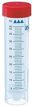 Tubo cónico de 50 ml. (114x28 mm) con base, fabricado en Polipropileno, Estéril y No estéril, Caja con 300 piezas, Marca SARSTEDT 62.547