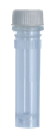 Microtubos de polipropileno con faldón de 2 ml y tapón de rosca, estéril, Blanco , 500/bolsa, BIOBASIC TK375-SW $1,550
