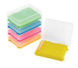 GRADILLA PARA 96 TUBOS DE PCR, PAQUETE CON 5 PIEZAS EN COLORES, Marca HEATHROW SCIENTIFIC HS23461A