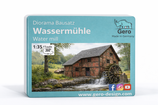 Gero Dioramakit "Wassermühle" - 1:35 - über 90 Einzelteile