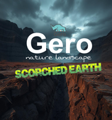 GERO Nature landscape "Scorched earth" Art.Nr.: GNL-004