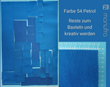 Farbe Petrol 54 in 3 mm ca. 1 qm