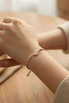 STONE Armband mit Kordell