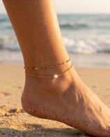 Fussketteli PEARL MULTICOLOR 2-reiher