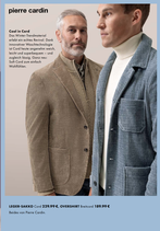 Leger Sacco Cord Pierre CardinC 4 52270.8025 8301  links und Overshirt Breitcord Pierre Cardin C 4 45110.8037 6112 rechts