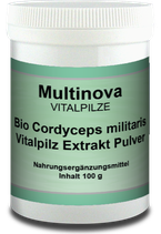 Bio Cordyceps militaris Extraktpulver 100 g