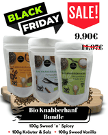 Bio Knabberhanf - Bestseller Bundle - Black Sale