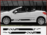 Seitenstreifen Peugeot 207 CC