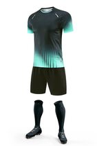 K8875 Custom Football Jersey （2026）– Gradient Stripe Design