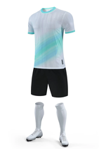 K8913 Custom Football Jersey (2026) – Textured Stripe Fade Design