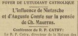 Nietzsche et Maurras