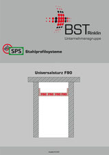 Broschüre Universalsturz F90