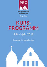 Titelbild Programmheft 1.HJ 2019