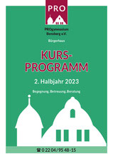 Titelbild Programmheft 2.HJ 2023