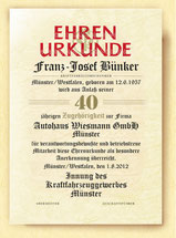 Musterurkunden - Urkunden Design Monshausen!