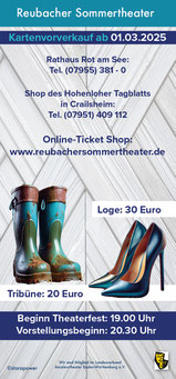 Flyer 2025 - Kohlhiesels Töchter, Rückseite