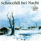 Friedrich Lips - Schneefall bei Nacht