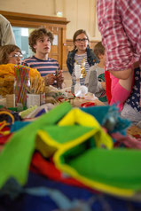 Kinderfest der LichtwarkSchule gUG im MARKK – Museum am Rothenbaum. Kulturen und Künste der Welt