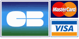 Le paiement par carte bancaire, Visa ou Mastercard est assuré par PayPal.  Nul besoin d'avoir un compte paypal pour utiliser ce service ! 