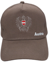 Dunkelgraue kappe; darkgrey cappy; grau cappy; kappe; cappy; Austria; Austria cappy; Austria Kappe