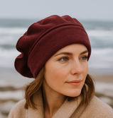 Fleece Mütze Baskenmütze
