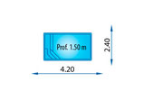 Piscina poliéster Star 4