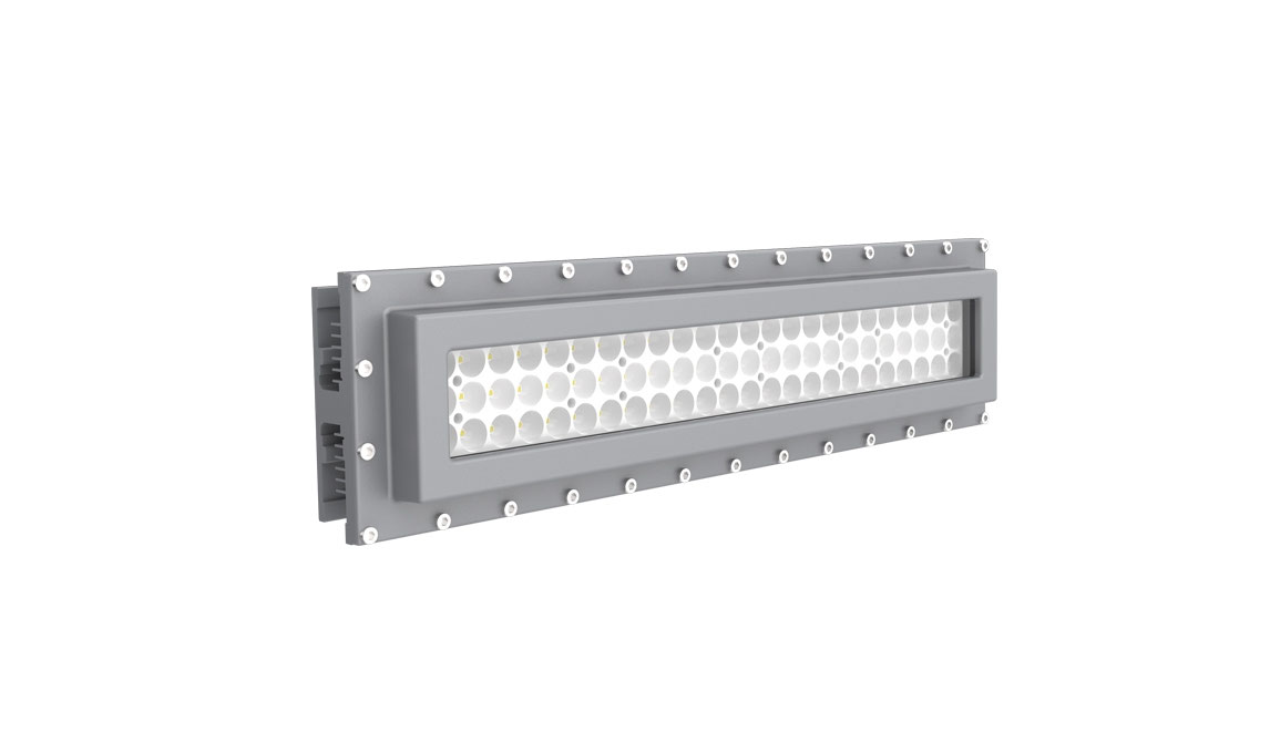 PANTHER 60 cm Ex-Schutz LED-Langfeldstrahler 50 bis 100 W