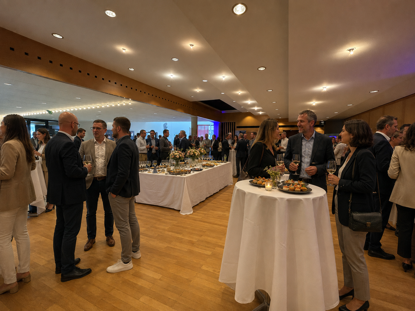Apéro und Begegnungen im Forum Landquart