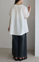 【再入荷】  レース綿トップス  SALE　1,480円(税込)