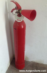 extintor para extinción de incendios - www-aorganizarte.com