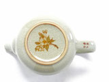 Kutani Yaki(ware)tea pot sakura(cherry blossom) feat.decorated base