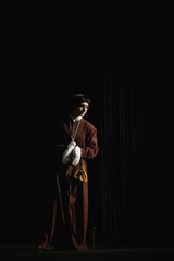 1ère spé Théâtre année 2013-14, Frère Timotéo, La Mandragore de N. Machiavel (cliquer sur la photo pour voir le diaporama)