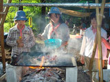 ガールスカウト鉄板料理