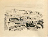 Ausblick zur Festung (Südfrankreich?)