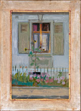 Ein Fenster an der Frobenstrasse Basel