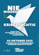 Kundgebung in Berlin Bebelplatz am 3. Oktober 2025 ab 13.00