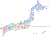 ポスティング瀬戸内四国（せとうち）配布部数表