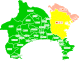 ポスティング神奈川（首都圏関東）配布部数表