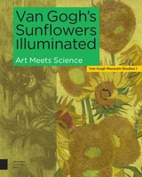 Hello Radio Podcast over Van Gogh's Sunflowers illuminated
