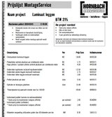 Hornbach prijzenlijst laminaat leggen 2019