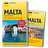 ADAC Reiseführer plus Malta mit Maxi-Faltkarte zum Herausnehmen