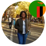 Ms Carol Mwale, PhD Student in Japan from Zambia.