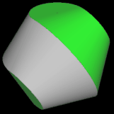 Duales (6,2)-Hexasphericon Neufärbung der Flächen