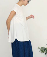【再入荷】  レース綿トップス  SALE　1,480円(税込)