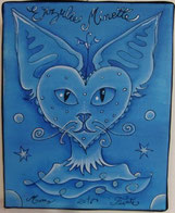 Painting of Monique Fuente