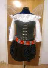 Zarina, Tinkerbell, Fee, Piratenfee, Pirat, Cosplay, Kostüm, Fantasy, Flügel, Halloween Party, Disneyland, LARP, Ren Faire 